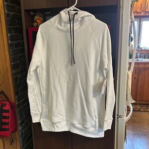 NWT Sports Illustrsted White Hoodie with Black Drawstrings